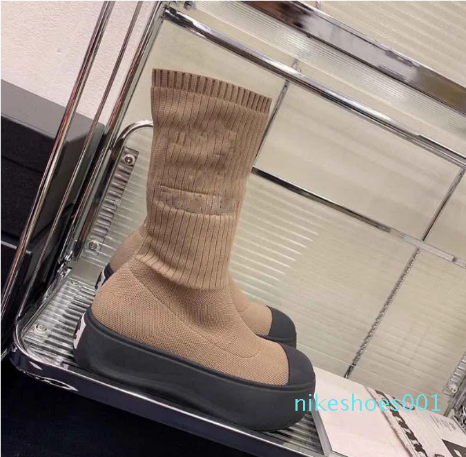 2022 boots Shoes Platform Knitted Stretch snekaer Men Women Shoe Black Lace Up Booties sock boots loafers size 35-39, Box
2022 boots Shoes Platform Knitted Stretch snekaer Men Women Shoe Black Lace Up Booties sock boots loafers size 35-39, Box