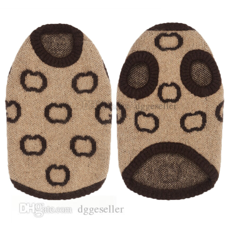 Designer Dog Clothes Brands Dog Apparel with Classic Jacquard Letter Pattern Thermal Knitwear Pullover Warm Pet Sweaters Winter Coats for Small Dogs Boys Girls A451, Brown
Designer Dog Clothes Brands Dog Apparel with Classic Jacquard Letter Pattern Thermal Knitwear Pullover Warm Pet Sweaters Winter Coats for Small Dogs Boys Girls A451, Brown