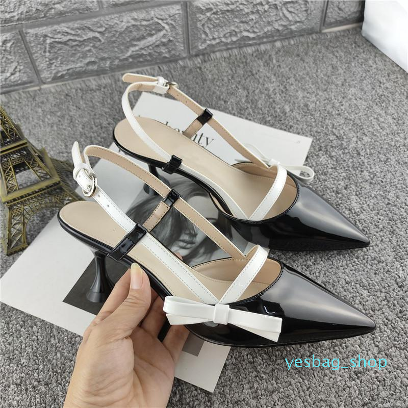 Women 'S High Heel Sandals Flat Shoes Heatshoes Luxury Designer Fashion Leather Rubber Bow Metal Buckle Pointed 09 Thin Strap Wedding Party Black White, Black patent leather
Women 'S High Heel Sandals Flat Shoes Heatshoes Luxury Designer Fashion Leather Rubber Bow Metal Buckle Pointed 09 Thin Strap Wedding Party Black White, Black patent leather