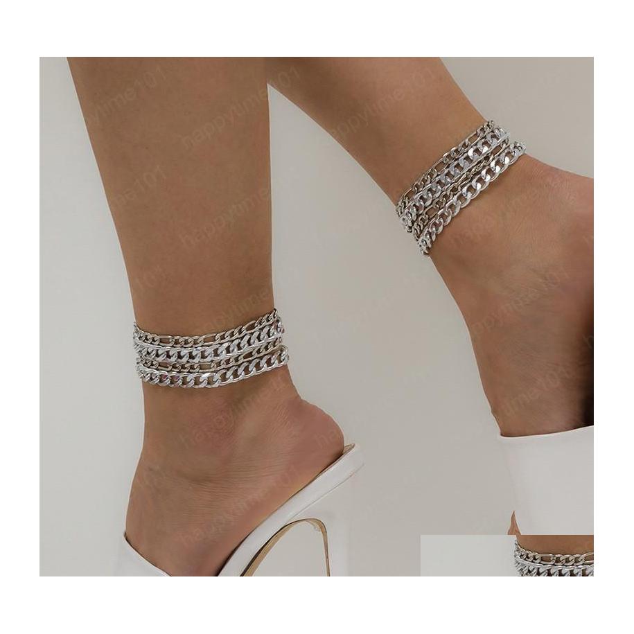 Anklets Mti Layer Tassel Metal Anklets Simple Aluminum Iron Snake Shoe Chain Women Gold High Heel Decoration Foot Ornaments Accessor Dhrbi
Anklets Mti Layer Tassel Metal Anklets Simple Aluminum Iron Snake Shoe Chain Women Gold High Heel Decoration Foot Ornaments Accessor Dhrbi