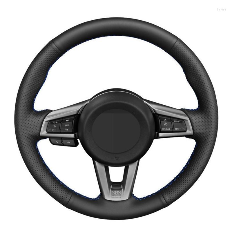 Steering Wheel Covers Car Cover Hand-stitched DIY Soft Black Genuine Leather For MX5 MX-5 2022
Steering Wheel Covers Car Cover Hand-stitched DIY Soft Black Genuine Leather For MX5 MX-5 2022