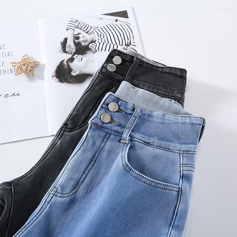 Women's Jeans High Waist Fashion Flare Pants For Women Thicken Velvet Warm Denim Winter Fleeces Korean Stretch Jean Trousers 249, Blue
Women's Jeans High Waist Fashion Flare Pants For Women Thicken Velvet Warm Denim Winter Fleeces Korean Stretch Jean Trousers 249, Blue