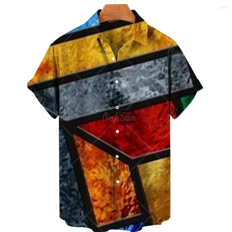 Men' Casual Shirts Short-sleeved Color Printed Shirt Men' Hawaiian Style Loose Summer Beach Top, Zx-30
Men' Casual Shirts Short-sleeved Color Printed Shirt Men' Hawaiian Style Loose Summer Beach Top, Zx-30