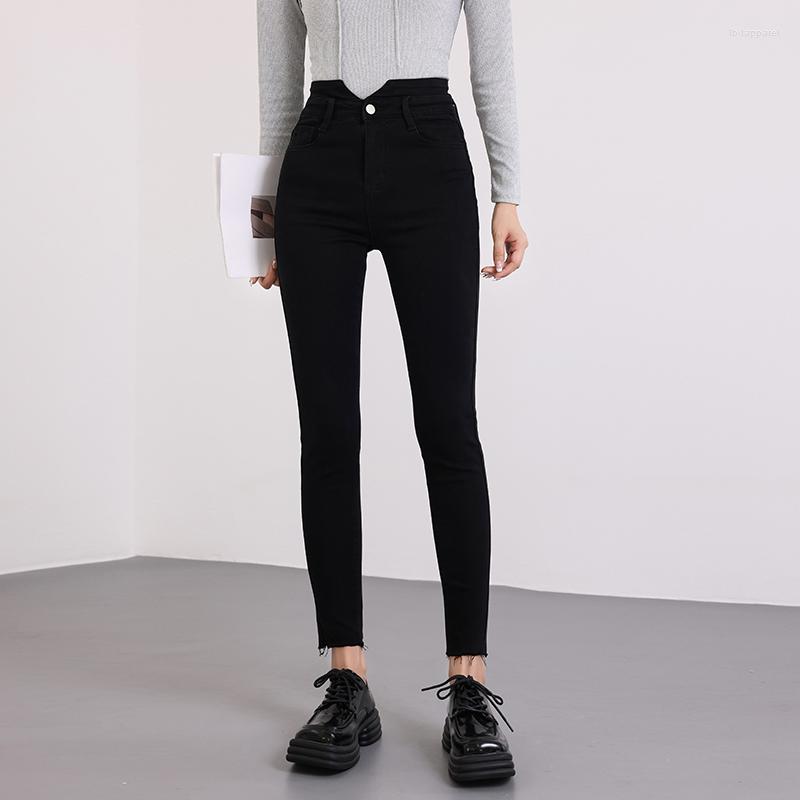 Women's Jeans Fashion Slim Women's Waist V Shape Chic Stretch Casual Skinny Little Feet Pencil Denim Cropped Pants Female, Black
Women's Jeans Fashion Slim Women's Waist V Shape Chic Stretch Casual Skinny Little Feet Pencil Denim Cropped Pants Female, Black