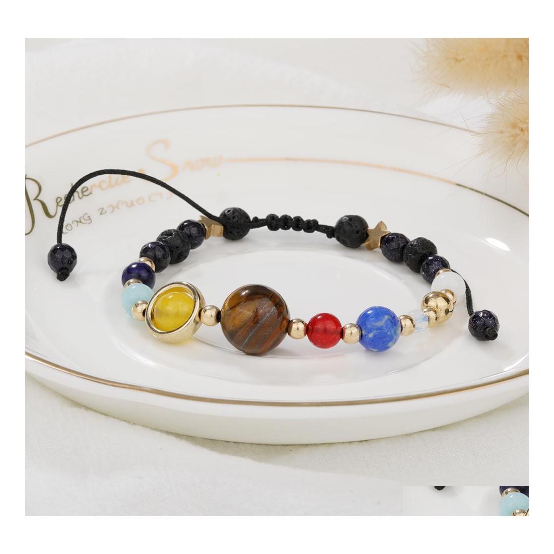 Beaded Universe Galaxy Planets Star Natural Stone Bead Bracelets Solar System Adjustable Handmade Braided Bracelet For Women Men Dro Dheuy
Beaded Universe Galaxy Planets Star Natural Stone Bead Bracelets Solar System Adjustable Handmade Braided Bracelet For Women Men Dro Dheuy