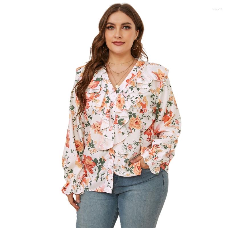 Women's Blouses Women Plus Size Puff Long Sleeve Shirts Ruffled Trim V-Neck Button Down Vintage Boho Floral Print Blouse Loose Tunic Top, Picture shown
Women's Blouses Women Plus Size Puff Long Sleeve Shirts Ruffled Trim V-Neck Button Down Vintage Boho Floral Print Blouse Loose Tunic Top, Picture shown