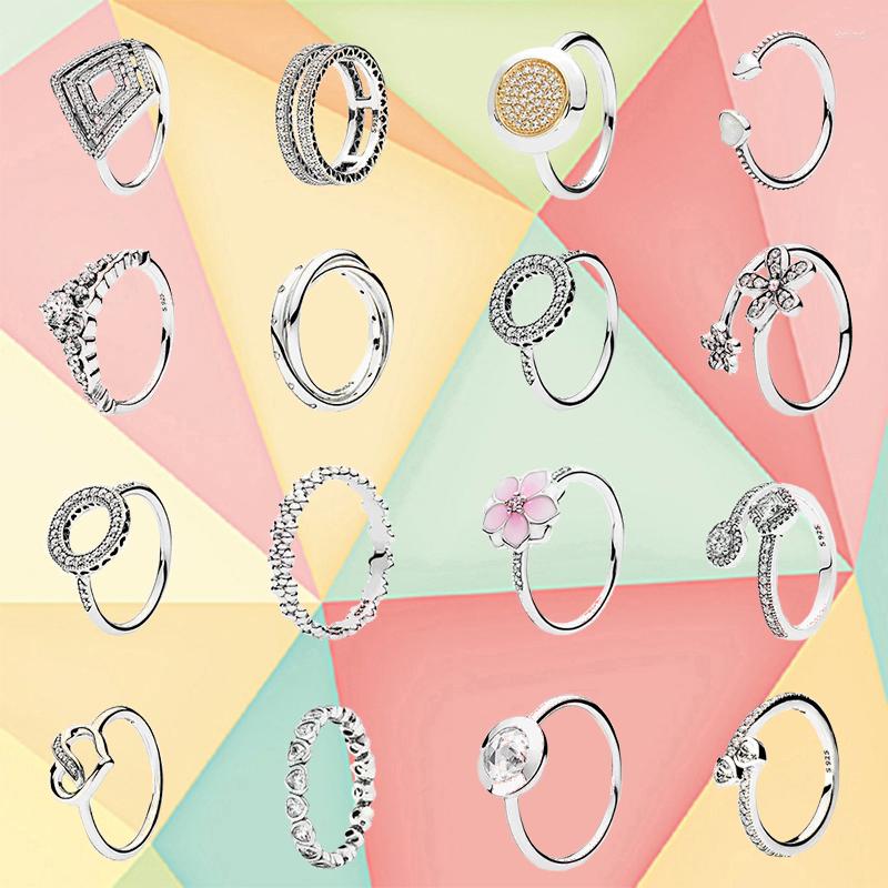 Cluster Rings 2022 Fashion High Quality S925 Sterling Silver Fairy Tale Hair Hoop Ring Two Hearts And Valentine's Day
Cluster Rings 2022 Fashion High Quality S925 Sterling Silver Fairy Tale Hair Hoop Ring Two Hearts And Valentine's Day