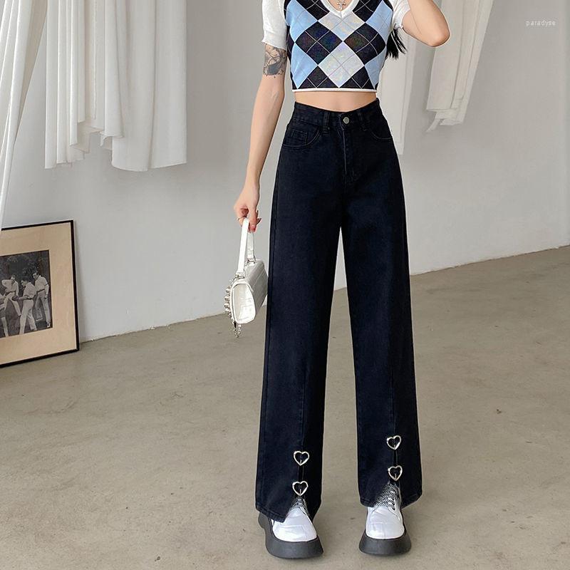 Women' Jeans ILARES Baggy Pants Oversize Woman High Waist Streetwear Women' 2022 Trend Korean Fashion Capris Wide Leg Clothing, Black
Women' Jeans ILARES Baggy Pants Oversize Woman High Waist Streetwear Women' 2022 Trend Korean Fashion Capris Wide Leg Clothing, Black
