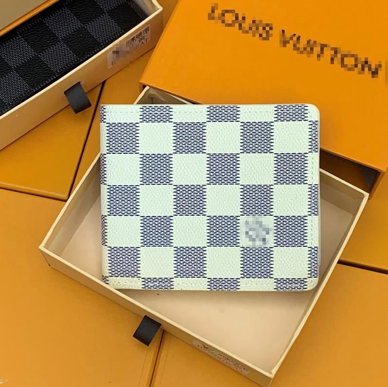 5AA New Quality Designers Men genuine leather wallets flower card holder France Paris plaid style purse mens Clutch wallet women luxurys Man Bags with box 2023
5AA New Quality Designers Men genuine leather wallets flower card holder France Paris plaid style purse mens Clutch wallet women luxurys Man Bags with box 2023