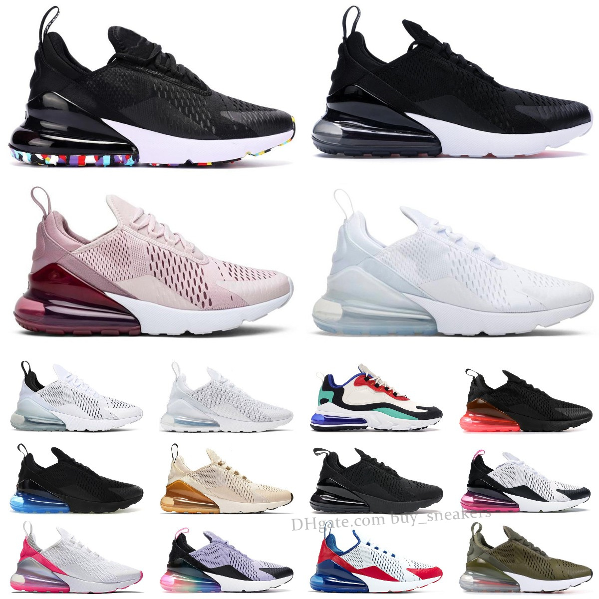 Max 270 270s casual shoes chaussure men women University Blue Black Volt Core White Rainbow Grape Medium Olive Hot Punch 27C mens trainers womens outdoor sneakers, Bubble column
Max 270 270s casual shoes chaussure men women University Blue Black Volt Core White Rainbow Grape Medium Olive Hot Punch 27C mens trainers womens outdoor sneakers, Bubble column