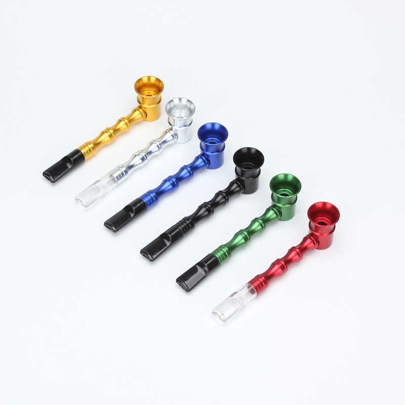 Smoking Pipes Metal pipe for Tobacco Dry Herb Straight Type Bamboo body Aluminum hand Pipes Wholesale
Smoking Pipes Metal pipe for Tobacco Dry Herb Straight Type Bamboo body Aluminum hand Pipes Wholesale