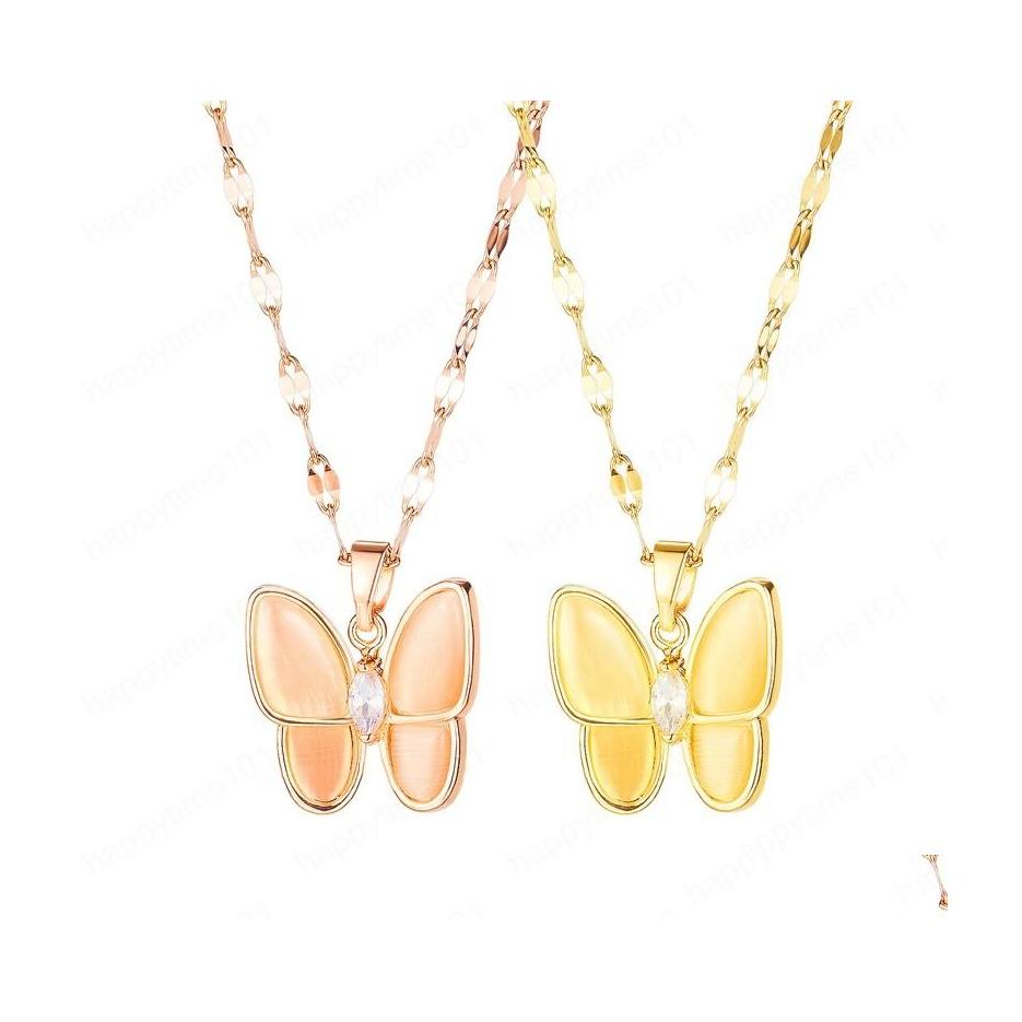 Pendant Necklaces Ins Fashion Simple Lovely Pretty Diamond Butterfly Necklace Titanium Stainless Steel Pendant Necklaces For Women G Dh2Ls
Pendant Necklaces Ins Fashion Simple Lovely Pretty Diamond Butterfly Necklace Titanium Stainless Steel Pendant Necklaces For Women G Dh2Ls