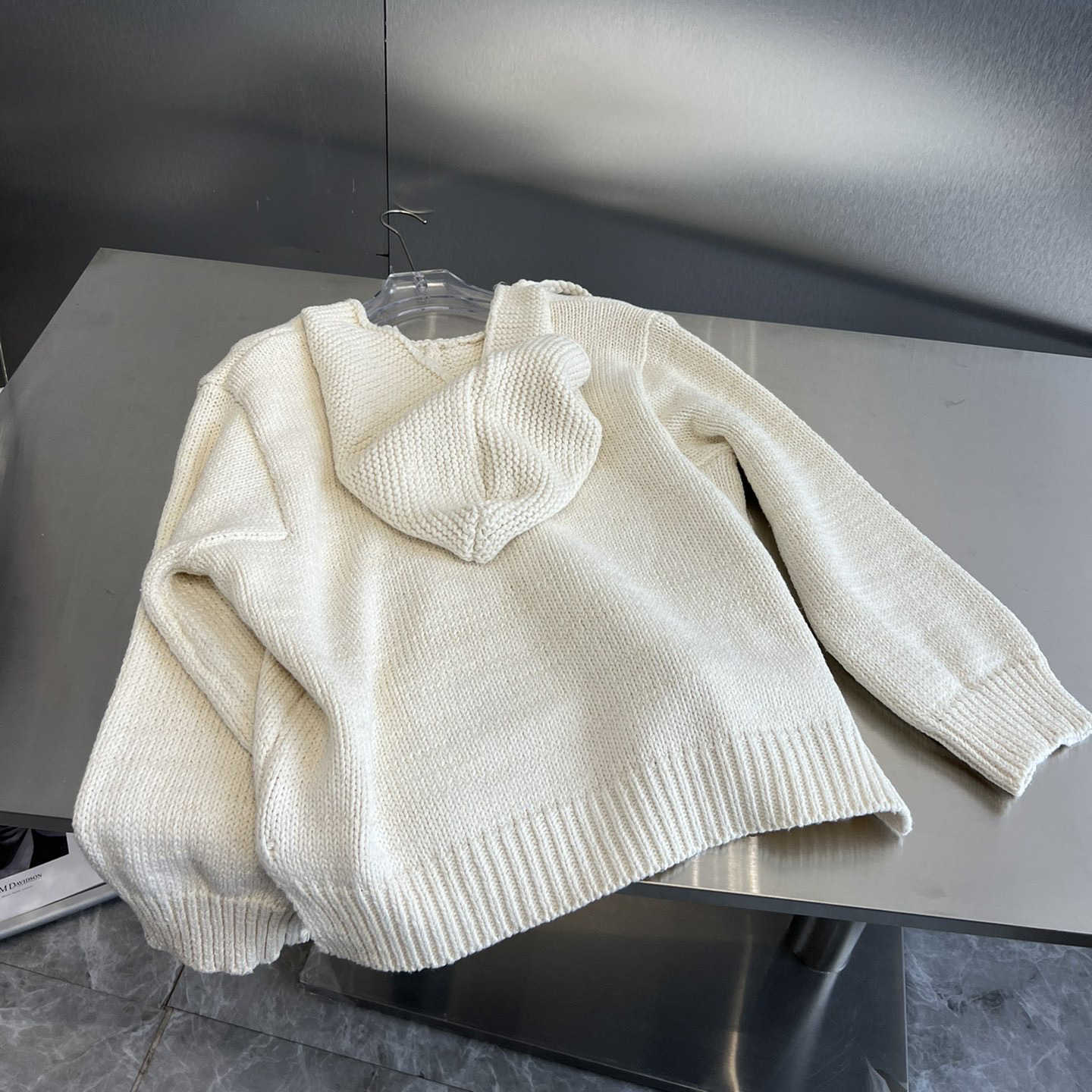 Women's Jacket Sweater Coat Cell 22FW Celebrity Autumn and Winter Loose Casual Versatile Age Pullover Hooded White Knitwear CoatElegant Cla, Picture color
Women's Jacket Sweater Coat Cell 22FW Celebrity Autumn and Winter Loose Casual Versatile Age Pullover Hooded White Knitwear CoatElegant Cla, Picture color