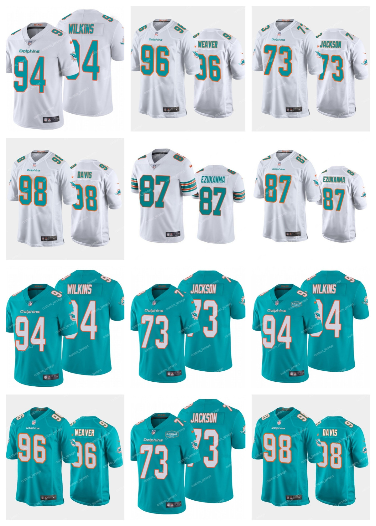 Miami''Dolphins''Men Jersey Women 73 Jackson 87 Ezukanma 96 Weaver 98 Davis 1 Tagovailoa Vapor Untouchable Limited Stitched''NFL''Football Jerseys, 13
Miami''Dolphins''Men Jersey Women 73 Jackson 87 Ezukanma 96 Weaver 98 Davis 1 Tagovailoa Vapor Untouchable Limited Stitched''NFL''Football Jerseys, 13