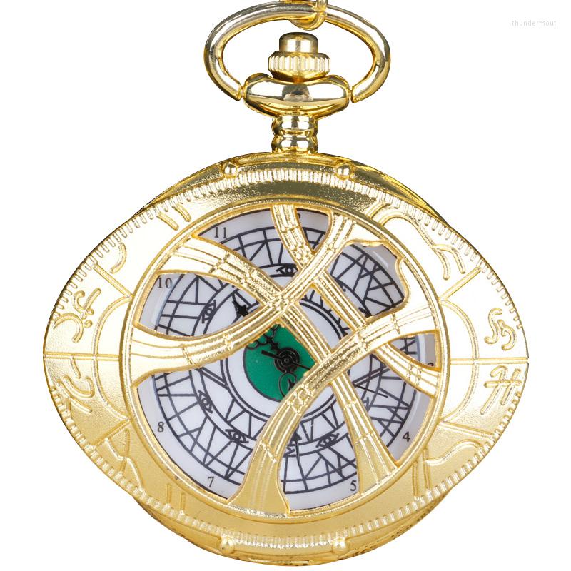 Pocket Watches Gold Eye Of Agamotto Round Case Shape Quartz Watch Men Women Gifts Jewelry Pendant Necklace Chain, Black
Pocket Watches Gold Eye Of Agamotto Round Case Shape Quartz Watch Men Women Gifts Jewelry Pendant Necklace Chain, Black