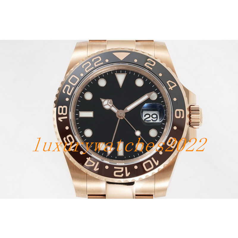 GS Factory Watch Gmt II 40mm V4 Cal.3285 Integrated Movement 904l Stainless Gold Plating Sappire Glass Super Quality Eta Wristwatches
GS Factory Watch Gmt II 40mm V4 Cal.3285 Integrated Movement 904l Stainless Gold Plating Sappire Glass Super Quality Eta Wristwatches