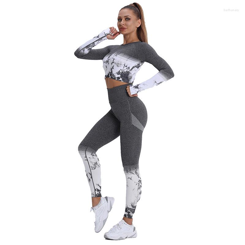 Active Sets Yoga Set Women Seamless Tie Dye Long Sleeves Crop Tops High Waist Leggings Fitness Sportswear GYM Tight Workout Tracksuit, Green
Active Sets Yoga Set Women Seamless Tie Dye Long Sleeves Crop Tops High Waist Leggings Fitness Sportswear GYM Tight Workout Tracksuit, Green