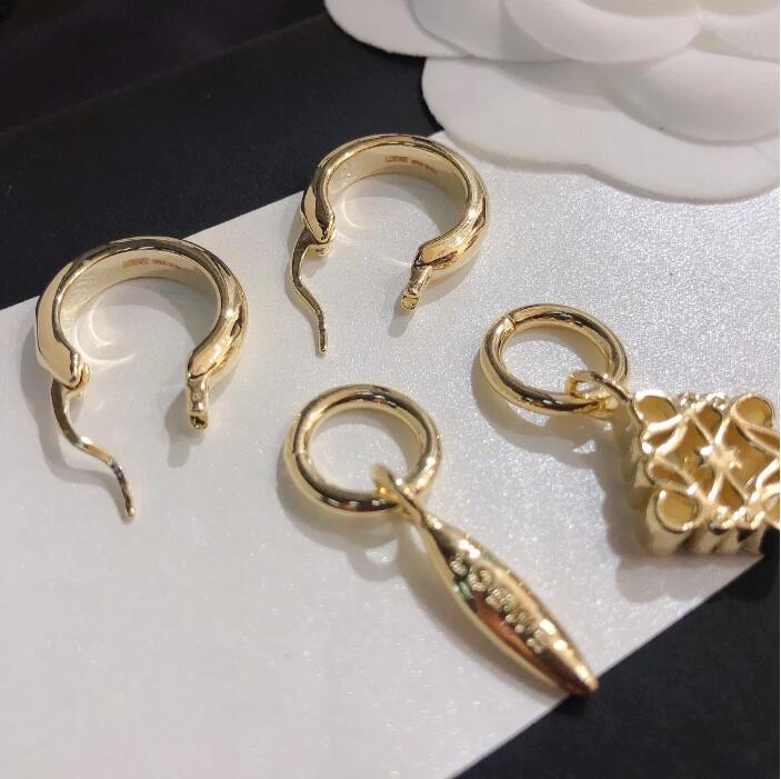Charm 18k Gold-plated Earrings For Women Fashion Earrings Luxury Girls Jewelry Accessories Urban Youth Style Selected Birthday Family Party A571
Charm 18k Gold-plated Earrings For Women Fashion Earrings Luxury Girls Jewelry Accessories Urban Youth Style Selected Birthday Family Party A571