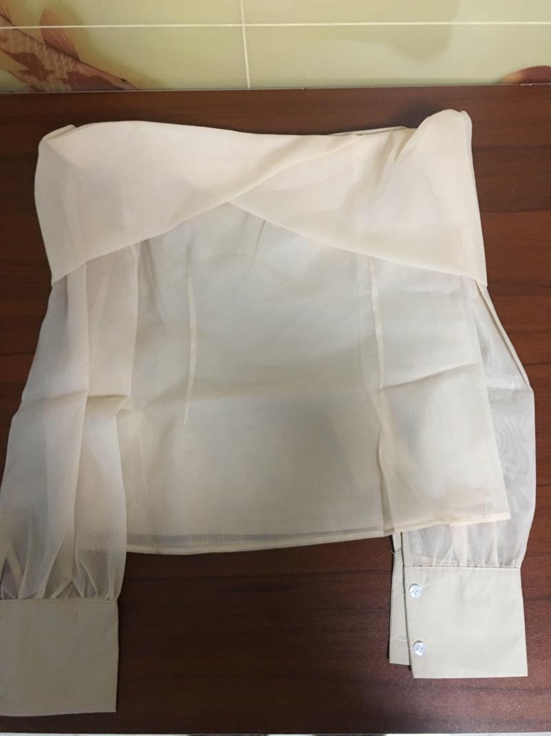Women's Blouses Autumn Word Collar Fairy Temperament Elastic Shirt Mesh Long Sleeve Gentle Fashion Blouse, Beige
Women's Blouses Autumn Word Collar Fairy Temperament Elastic Shirt Mesh Long Sleeve Gentle Fashion Blouse, Beige