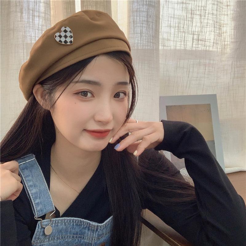 Berets Love For You- Beret Cap Women's Early Spring Thin Metal Checkerboard Retro Fashion All-Match Painter Hat Tide
Berets Love For You- Beret Cap Women's Early Spring Thin Metal Checkerboard Retro Fashion All-Match Painter Hat Tide