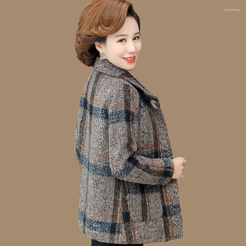 Women's Wool Casaco Feminino 2022 Mother Spring Coat Autumn 5XL Woolen Outwear Plaid Women's Jackets Fashion Jacket Female Outerwear, Green
Women's Wool Casaco Feminino 2022 Mother Spring Coat Autumn 5XL Woolen Outwear Plaid Women's Jackets Fashion Jacket Female Outerwear, Green