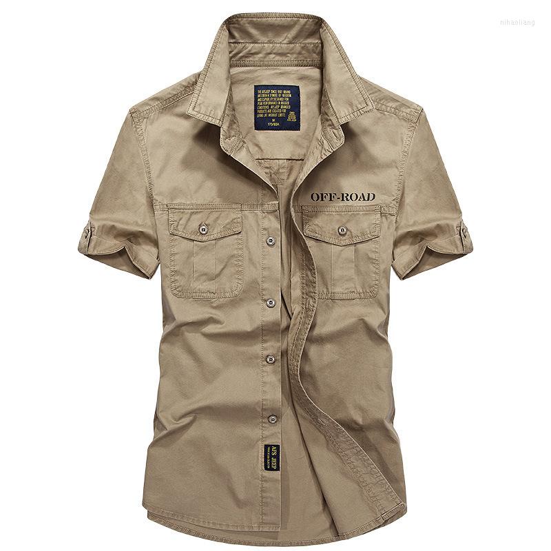 Men's Casual Shirts Summer Men Shirt Military Style Cotton Short Sleeve Army Brand High Quality Camisa Social Masculina, As picture2
Men's Casual Shirts Summer Men Shirt Military Style Cotton Short Sleeve Army Brand High Quality Camisa Social Masculina, As picture2