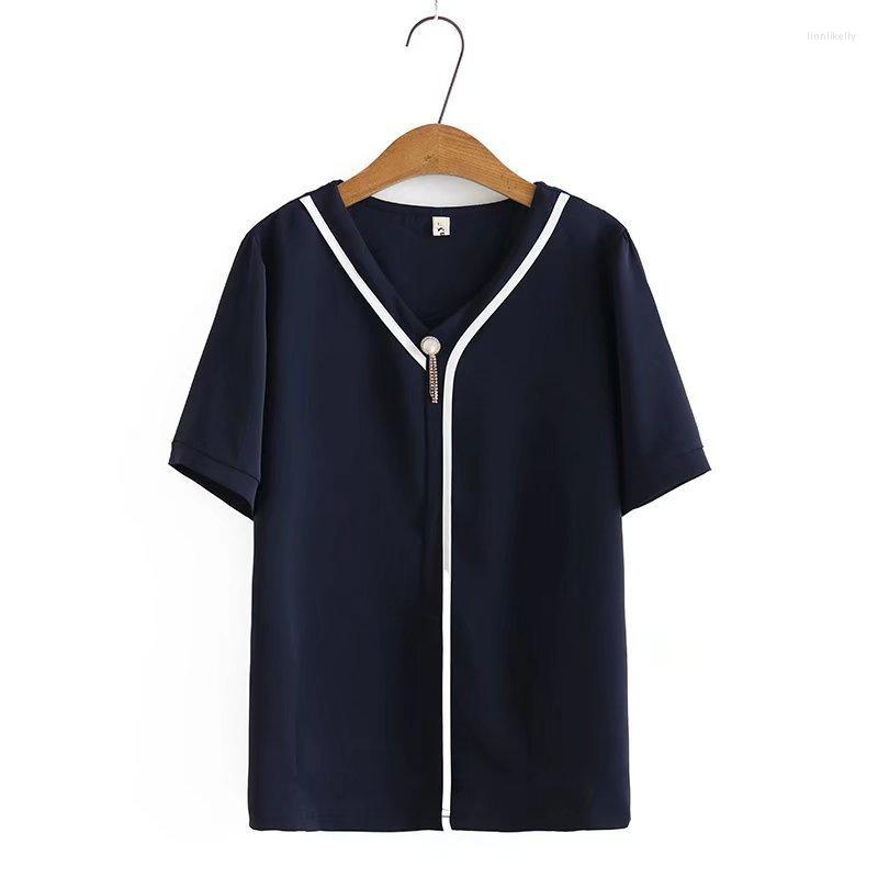 Women's T Shirts Plus Size V-neck Chiffon Blouse Short Sleeve Slim Officewear Summer Tops, Black
Women's T Shirts Plus Size V-neck Chiffon Blouse Short Sleeve Slim Officewear Summer Tops, Black