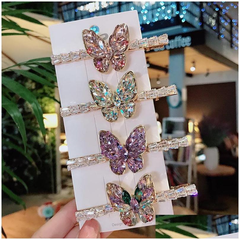 Hair Clips Barrettes Fashion Jewelry Zircon Crystal Butterfly Hairclip Duck Beak Hair Clips Women Girls Barrettes Accessories Drop Dharn
Hair Clips Barrettes Fashion Jewelry Zircon Crystal Butterfly Hairclip Duck Beak Hair Clips Women Girls Barrettes Accessories Drop Dharn