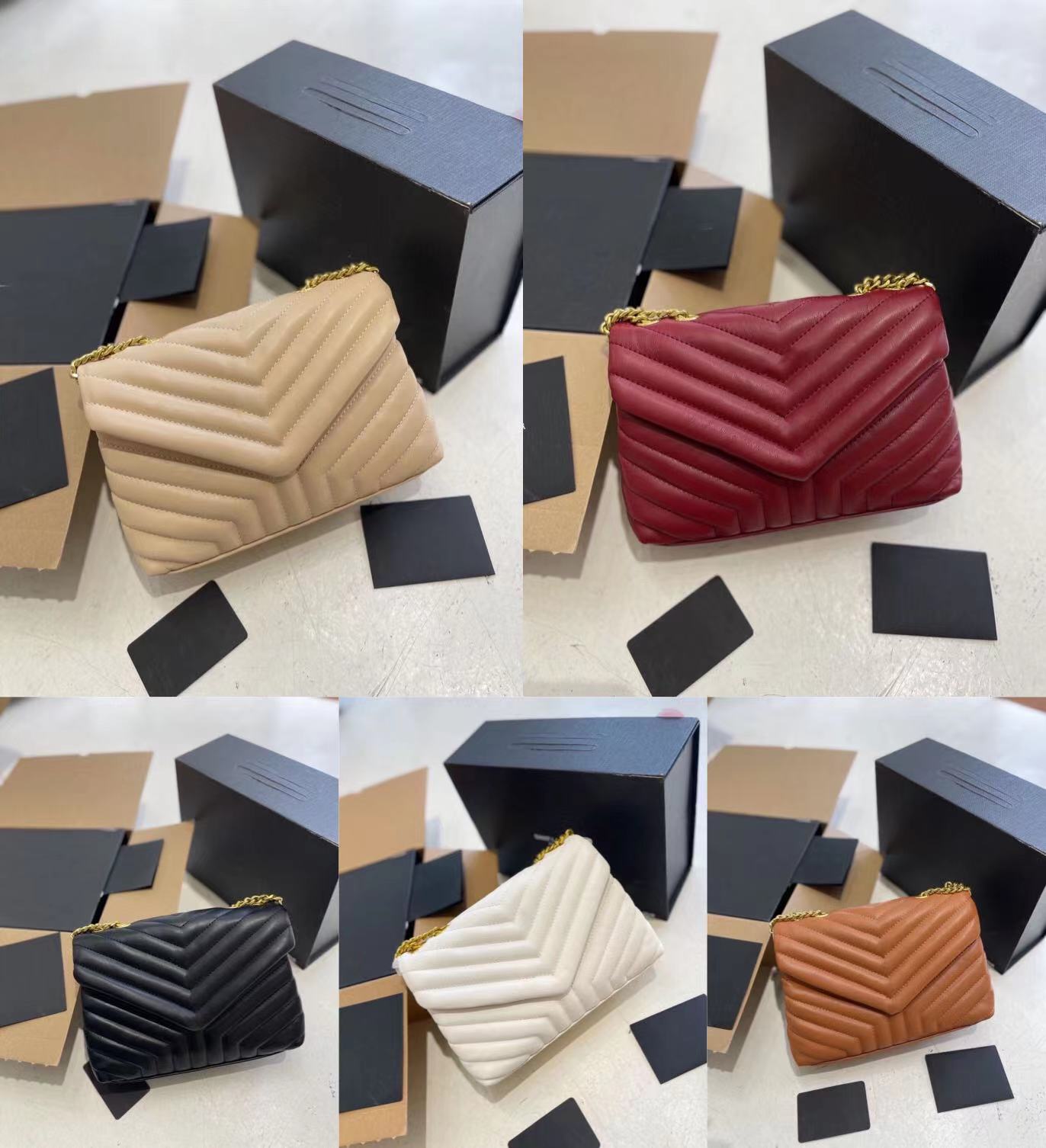 Designer handbags HOT square fat LOULOU chain bag women's bag large-capacity shoulder bags 25cm high quality quilted messenger bag, #8
Designer handbags HOT square fat LOULOU chain bag women's bag large-capacity shoulder bags 25cm high quality quilted messenger bag, #8