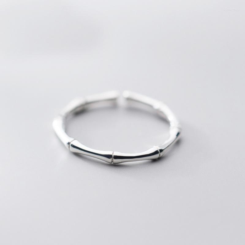Cluster Rings MloveAcc Real 925 Sterling Silver For Women Bamboo Joint Simple Small Adjustable Midi Finger Bands Ladies Girl Jewelry
Cluster Rings MloveAcc Real 925 Sterling Silver For Women Bamboo Joint Simple Small Adjustable Midi Finger Bands Ladies Girl Jewelry