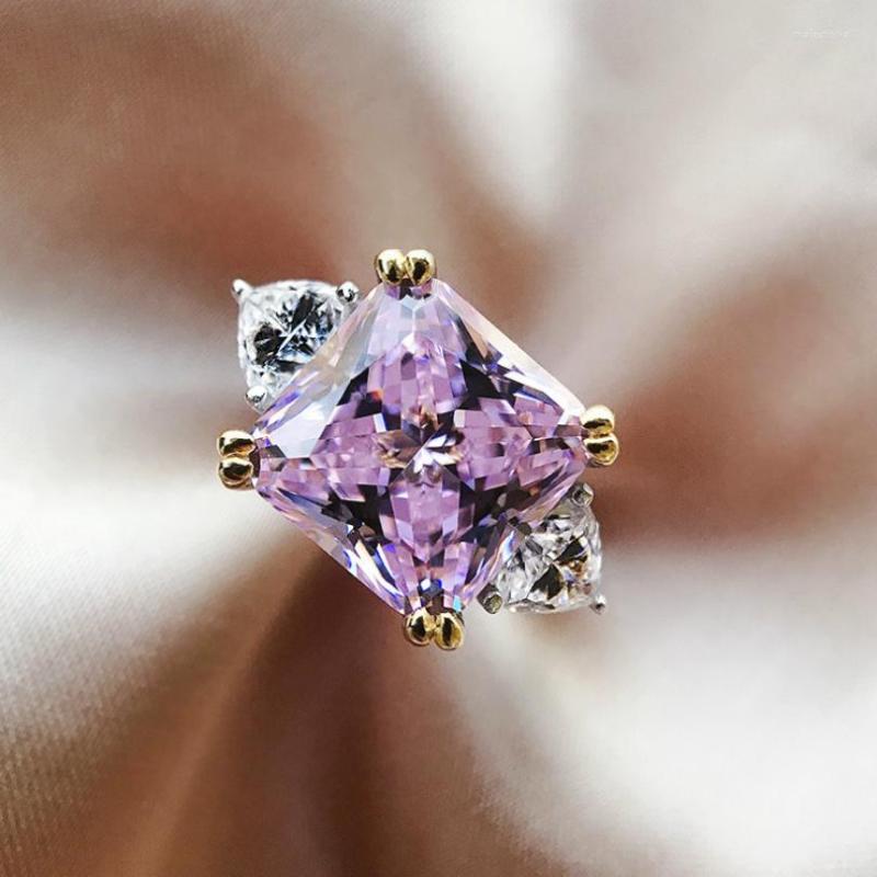 Cluster Rings Charms Solid 925 Sterling Silver Wedding Ring Created Zircon Quartz Gemstone Drop Fine Jewelry
Cluster Rings Charms Solid 925 Sterling Silver Wedding Ring Created Zircon Quartz Gemstone Drop Fine Jewelry