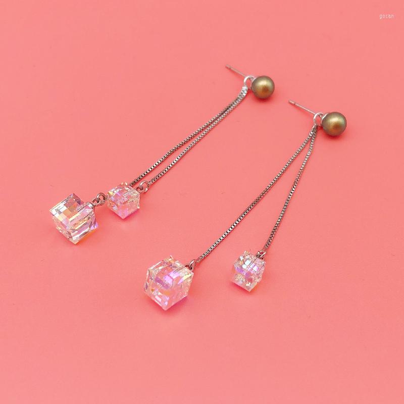 Stud Earrings 11.11 Trendy Drop Made With Austrian Crystal For Girls Party Trending Jewelry 2022 Cube Design Dangle Earing Women Gift
Stud Earrings 11.11 Trendy Drop Made With Austrian Crystal For Girls Party Trending Jewelry 2022 Cube Design Dangle Earing Women Gift
