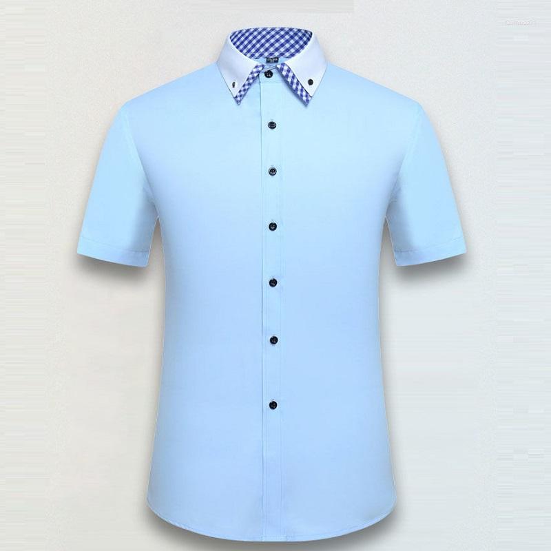 Men's Casual Shirts Men's Solid Plaid Office Shirt Front Patch Chest Pocket Regular-fit Button-down Collar Long Short Edging Asian Size, Blue
Men's Casual Shirts Men's Solid Plaid Office Shirt Front Patch Chest Pocket Regular-fit Button-down Collar Long Short Edging Asian Size, Blue