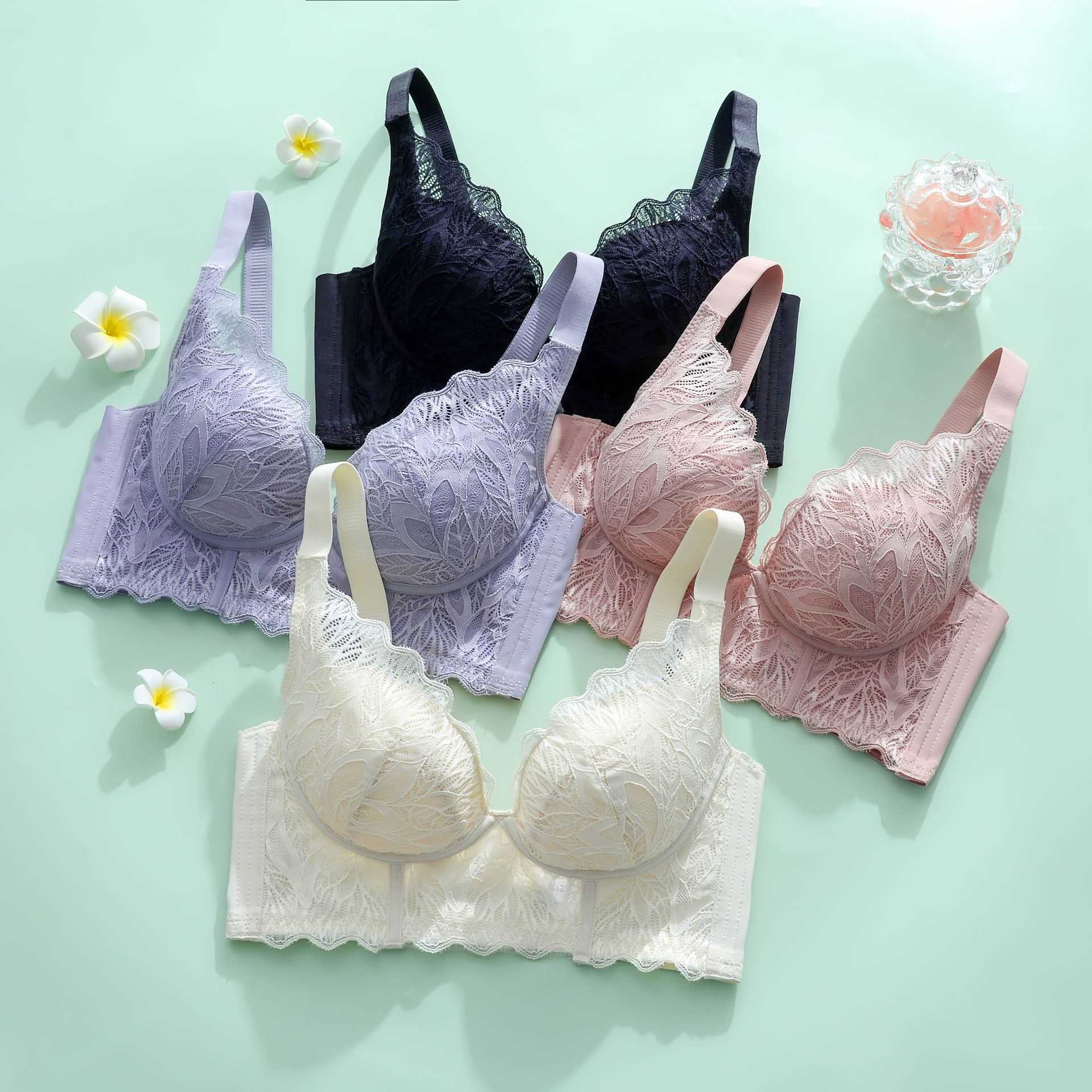 Women's Sexy Set Bras Sets Large Underwear Small Cht Thin Steel Ring No Trace French Lace Sexy Breathable Bra, Black
Women's Sexy Set Bras Sets Large Underwear Small Cht Thin Steel Ring No Trace French Lace Sexy Breathable Bra, Black