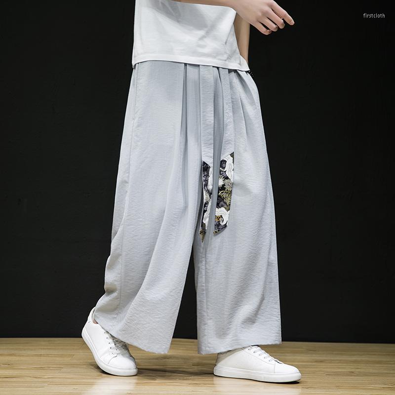 Ethnic Clothing Japanese Traditional Costume Pants Thin Plus Size Linen Kimono Design Hakama Retro Hanfu Tai Chi Casual Trousers
Ethnic Clothing Japanese Traditional Costume Pants Thin Plus Size Linen Kimono Design Hakama Retro Hanfu Tai Chi Casual Trousers