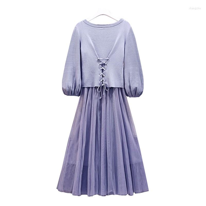 Work Dresses Spring Fall Knitted Net Yarn Plus Size Dress Skirt Set 2 Piece Women Conjunto Feminino Ensemble Femme Year-old Femal Costume, Black
Work Dresses Spring Fall Knitted Net Yarn Plus Size Dress Skirt Set 2 Piece Women Conjunto Feminino Ensemble Femme Year-old Femal Costume, Black