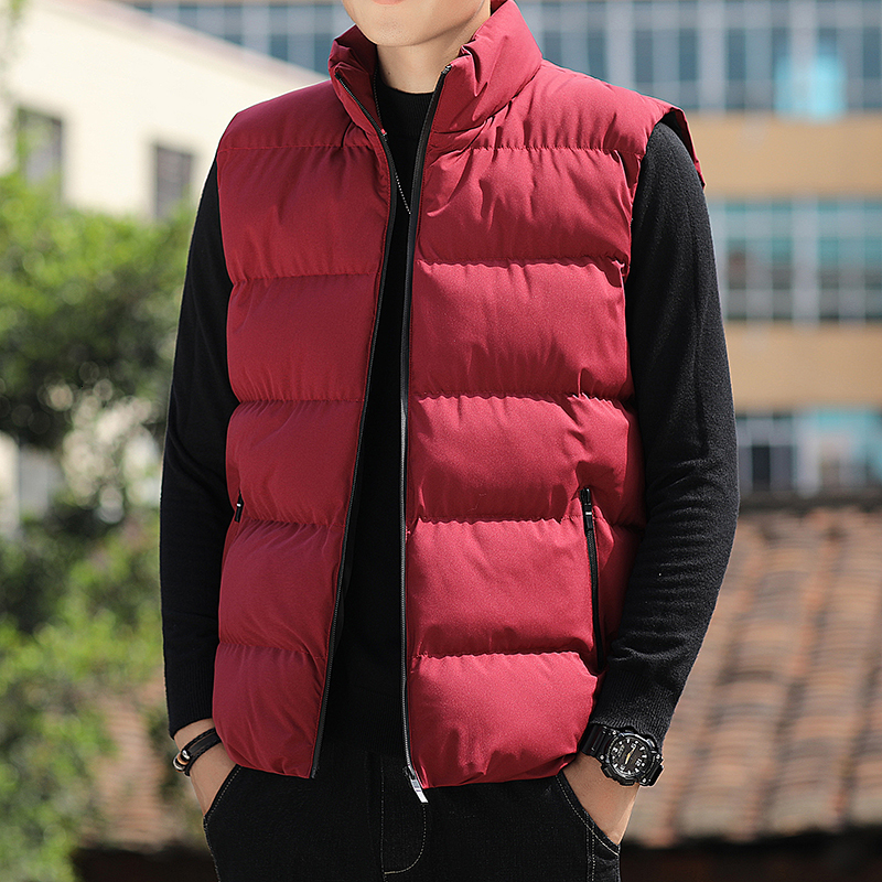 Men's Vests Fashion Winter Clothes Men Casual Autumn Winter Sleeveless Stand Collar Vest Coat Solid Color Plus Size 5XL Men Vests 221202, Black
Men's Vests Fashion Winter Clothes Men Casual Autumn Winter Sleeveless Stand Collar Vest Coat Solid Color Plus Size 5XL Men Vests 221202, Black