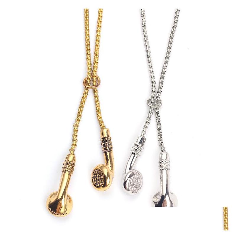 Pendant Necklaces Fashion Jewelry Hip Hop Music Earbud Pendant Metal Necklace Mens Wear Drop Delivery Necklaces Pendants Dhdcu
Pendant Necklaces Fashion Jewelry Hip Hop Music Earbud Pendant Metal Necklace Mens Wear Drop Delivery Necklaces Pendants Dhdcu