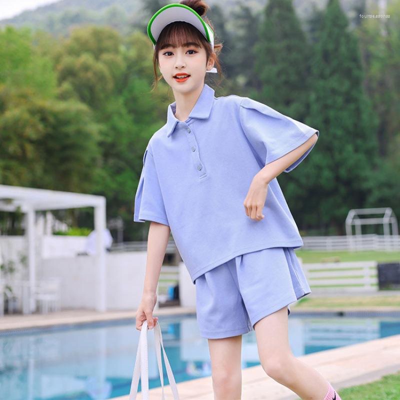 Clothing Sets Kids Girls Summer Short Sleeve T Shirt Shorts 2Pcs Teenage Sport Suit 3-12 Years Children High Quality, Yellow
Clothing Sets Kids Girls Summer Short Sleeve T Shirt Shorts 2Pcs Teenage Sport Suit 3-12 Years Children High Quality, Yellow