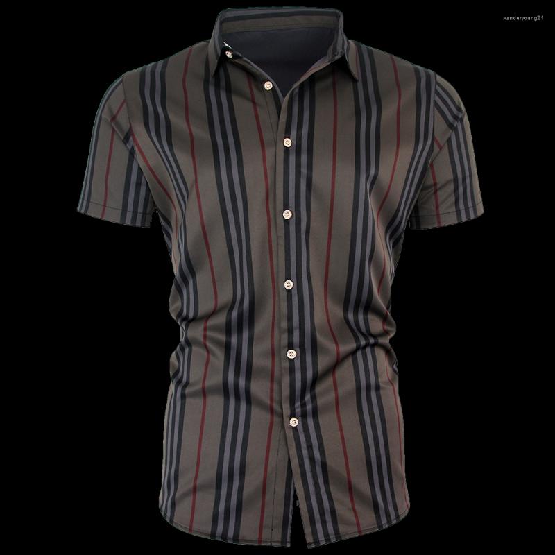 Men' Casual Shirts 2022 Social Designer Slim Fit Vintage Fashions Summer Striped Short Sleeve Men' Tee Shirt Dress Jersey Clothing, Blue
Men' Casual Shirts 2022 Social Designer Slim Fit Vintage Fashions Summer Striped Short Sleeve Men' Tee Shirt Dress Jersey Clothing, Blue