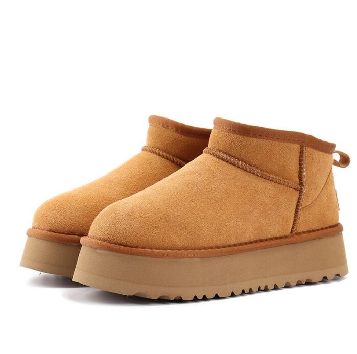 Ultra Mini Platform Boot Designer Woman Winter Ankle Australia Snow Boots Thick Bottom Real Leather Warm Fluffy Booties With Fur
Ultra Mini Platform Boot Designer Woman Winter Ankle Australia Snow Boots Thick Bottom Real Leather Warm Fluffy Booties With Fur