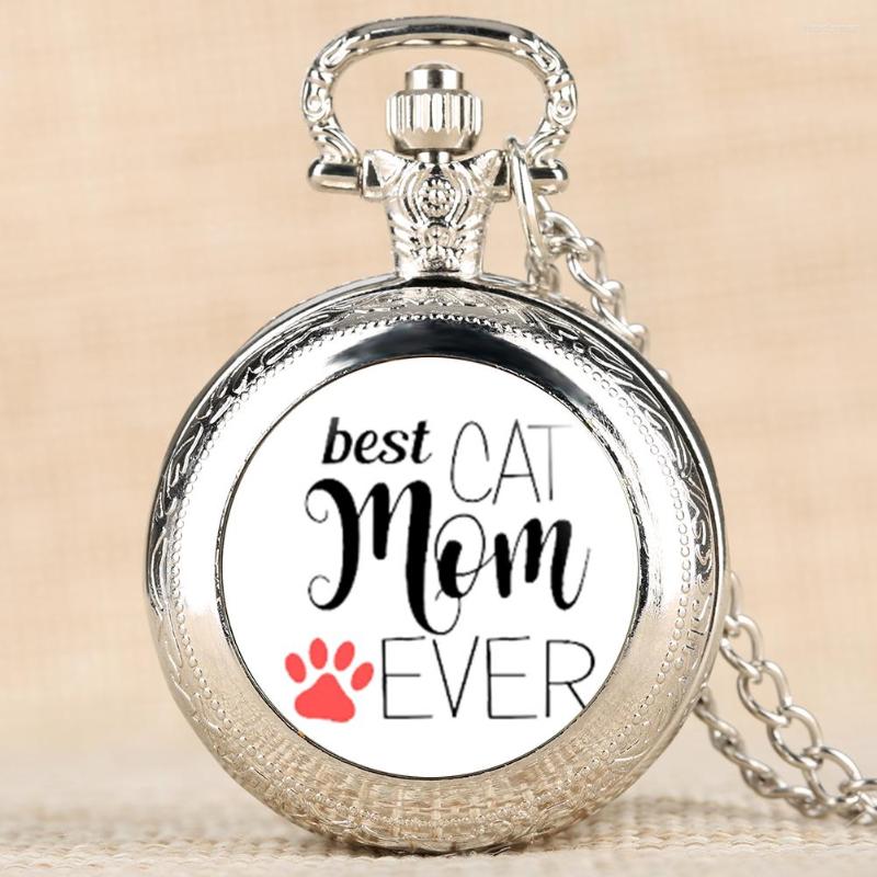 Pocket Watches Novel Dog Mom Series Watch For Women Quartz Female Analog Pendant Chain Ladies, Black
Pocket Watches Novel Dog Mom Series Watch For Women Quartz Female Analog Pendant Chain Ladies, Black