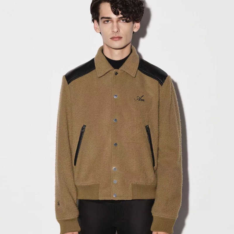 High Version Wool Jacket Designer Aviator Baseball Uniform Embroidered am Cardigan Coat Luxury Loose Sweatshirt couple models, Black-usa size
High Version Wool Jacket Designer Aviator Baseball Uniform Embroidered am Cardigan Coat Luxury Loose Sweatshirt couple models, Black-usa size