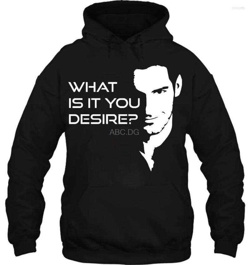 Men's Hoodies Men Hoodie Women Sweater Lucifer Morningstars What Is It You Desire Fit Weird Leisure Knitted Male Spring Autumn, Men-black
Men's Hoodies Men Hoodie Women Sweater Lucifer Morningstars What Is It You Desire Fit Weird Leisure Knitted Male Spring Autumn, Men-black