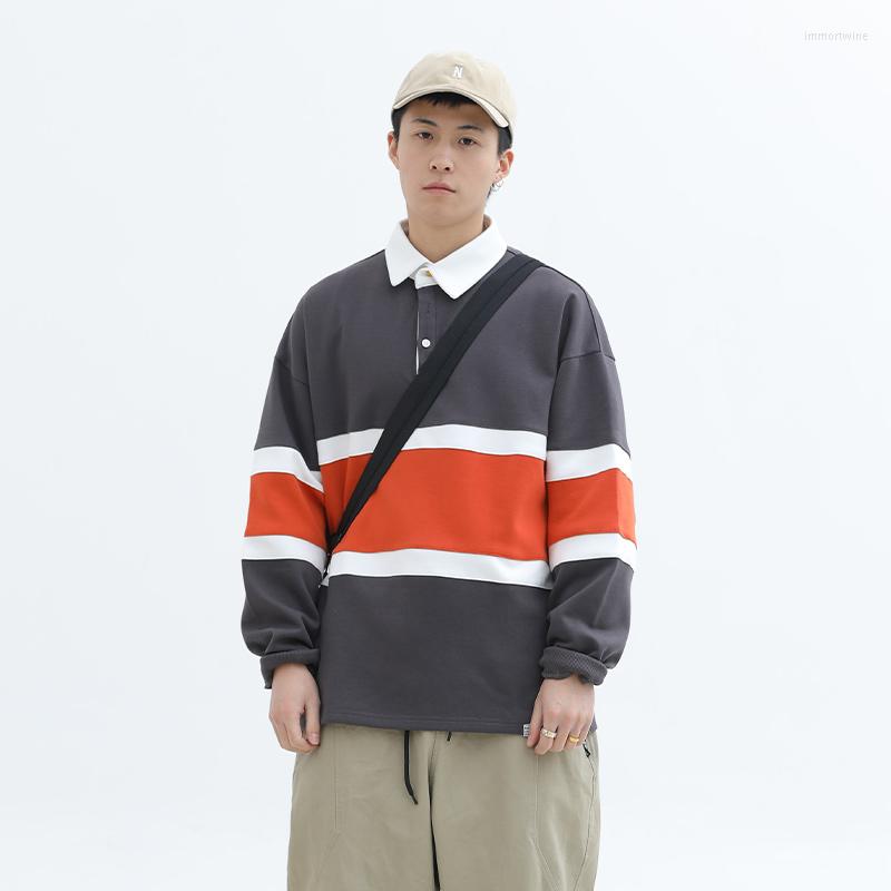 Men's Polos Casual Loose Polo Shirts Japanese Style Fashion Cotton Oversize Long Sleeve Ropa De Hombre Clothing DB60SH, Gray
Men's Polos Casual Loose Polo Shirts Japanese Style Fashion Cotton Oversize Long Sleeve Ropa De Hombre Clothing DB60SH, Gray