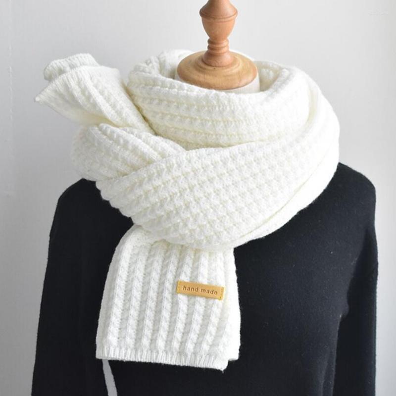 Scarves Dispel Cold Trendy Year Gift Winter Scarf Solid Color Women Elastic For Shopping
Scarves Dispel Cold Trendy Year Gift Winter Scarf Solid Color Women Elastic For Shopping