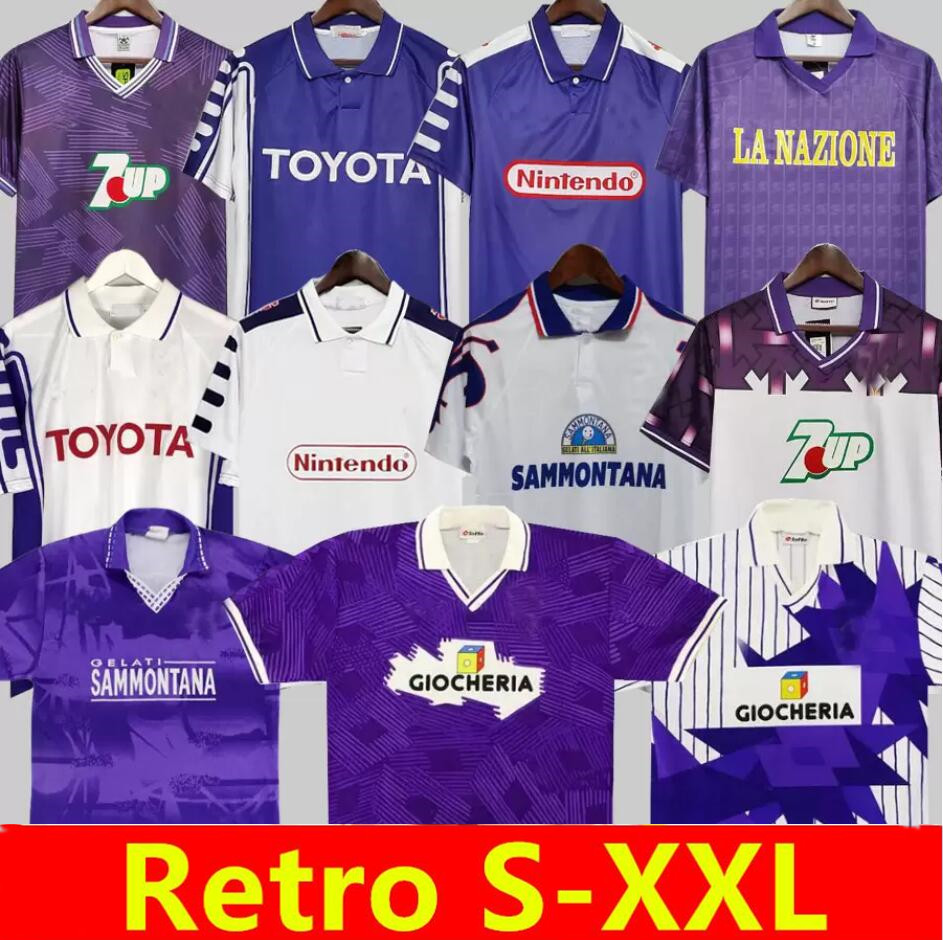 FiorentinaS Retro Soccer Jerseys EDMUNDO BATISTUTA RUI COSTA Fiorentina Home away Football Shirt Camisas de Futebol 89 90 91 92 93 94 95 96 97 98 99 00, 98/99 away
FiorentinaS Retro Soccer Jerseys EDMUNDO BATISTUTA RUI COSTA Fiorentina Home away Football Shirt Camisas de Futebol 89 90 91 92 93 94 95 96 97 98 99 00, 98/99 away