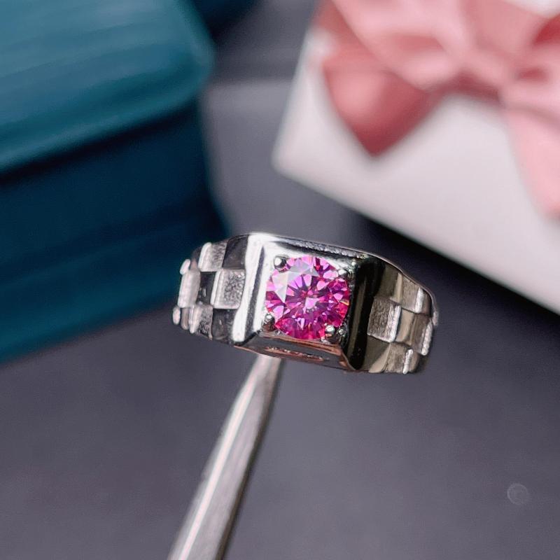 Cluster Rings Est Sparkling 1ct Pink Moissanite Ring For Men Fine Jewelry Real 925 Silver Strong Power Birthday Gift Lab Diamond
Cluster Rings Est Sparkling 1ct Pink Moissanite Ring For Men Fine Jewelry Real 925 Silver Strong Power Birthday Gift Lab Diamond