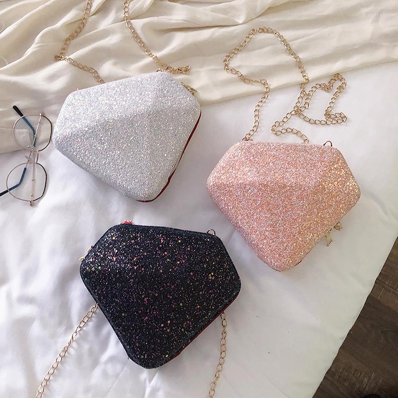 Evening Bags Fashion Korean Shiny Sequins Diamond All-match Bag Women's Shoulder Diagonal Wallet Banquet Party Purses, Black
Evening Bags Fashion Korean Shiny Sequins Diamond All-match Bag Women's Shoulder Diagonal Wallet Banquet Party Purses, Black
