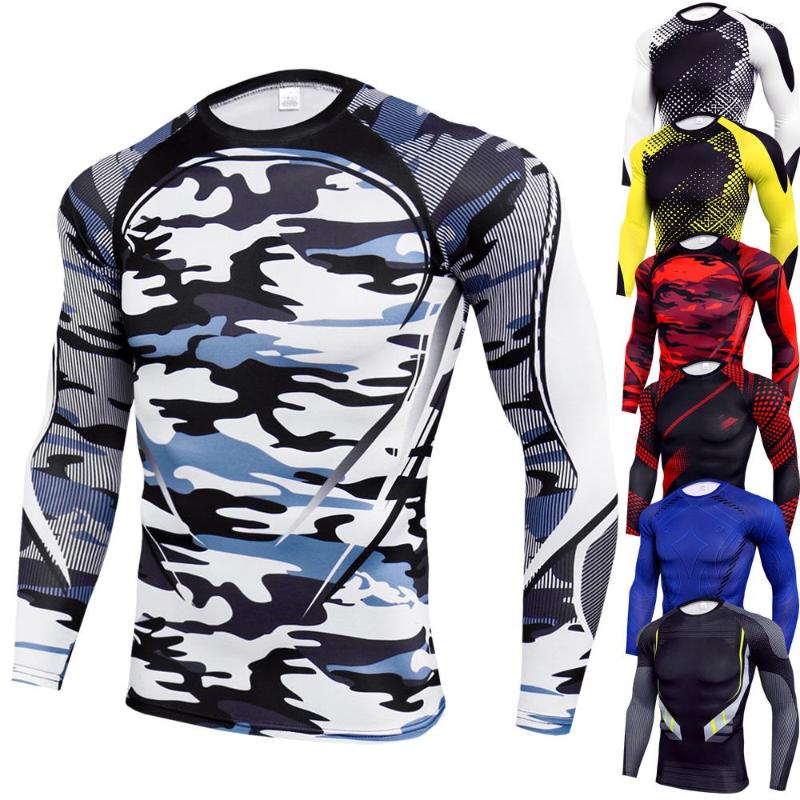 Men' Polos Long Sleeve Sport Tshirt Men Compression Running Shirt Quick Dry Gym Fitness Tight Training Jogging Shirts Print Top Sportswear, Tc170
Men' Polos Long Sleeve Sport Tshirt Men Compression Running Shirt Quick Dry Gym Fitness Tight Training Jogging Shirts Print Top Sportswear, Tc170